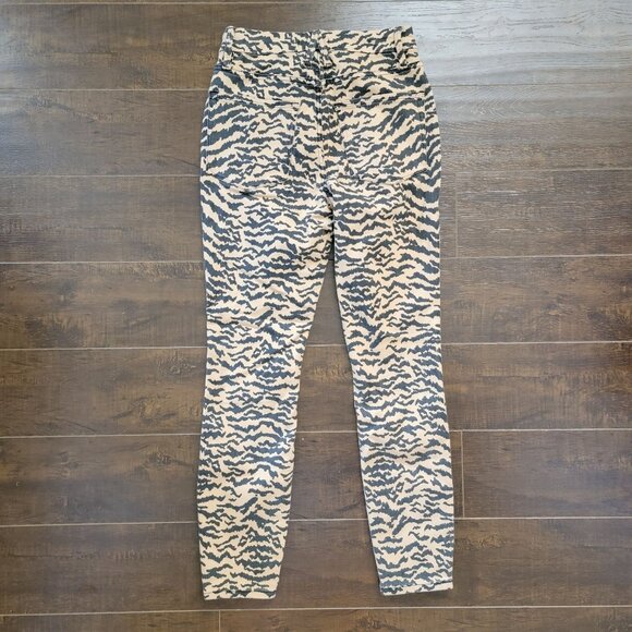 NEW Good American Good Waist Skinny Jeans Womens 4 Leopard Print Chic Modern - Picture 3 of 8